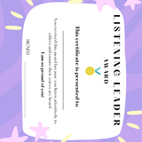 Student Empowerment Certificates